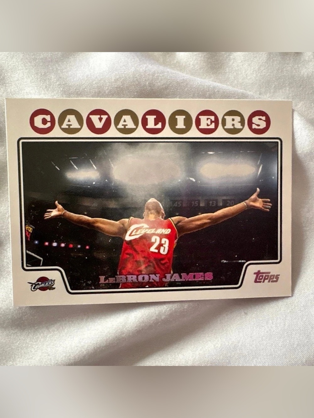 Topps LeBron James 2003 Topps Rookie Card